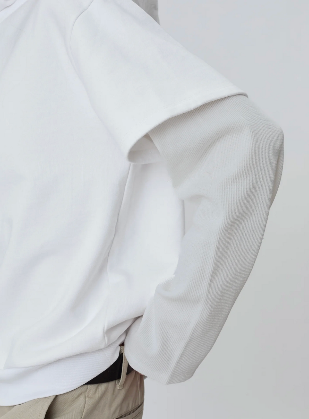 2Tee Sweatshirt in Milk-Tops-STILL HERE-Milk-XS-Mercantile Portland
