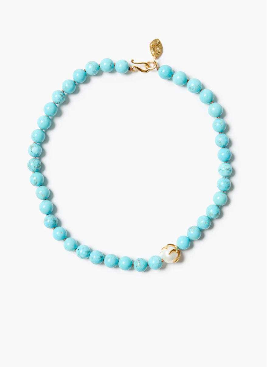 Coral Crown Necklace Chan Luu Turquoise at Mercantile Portland