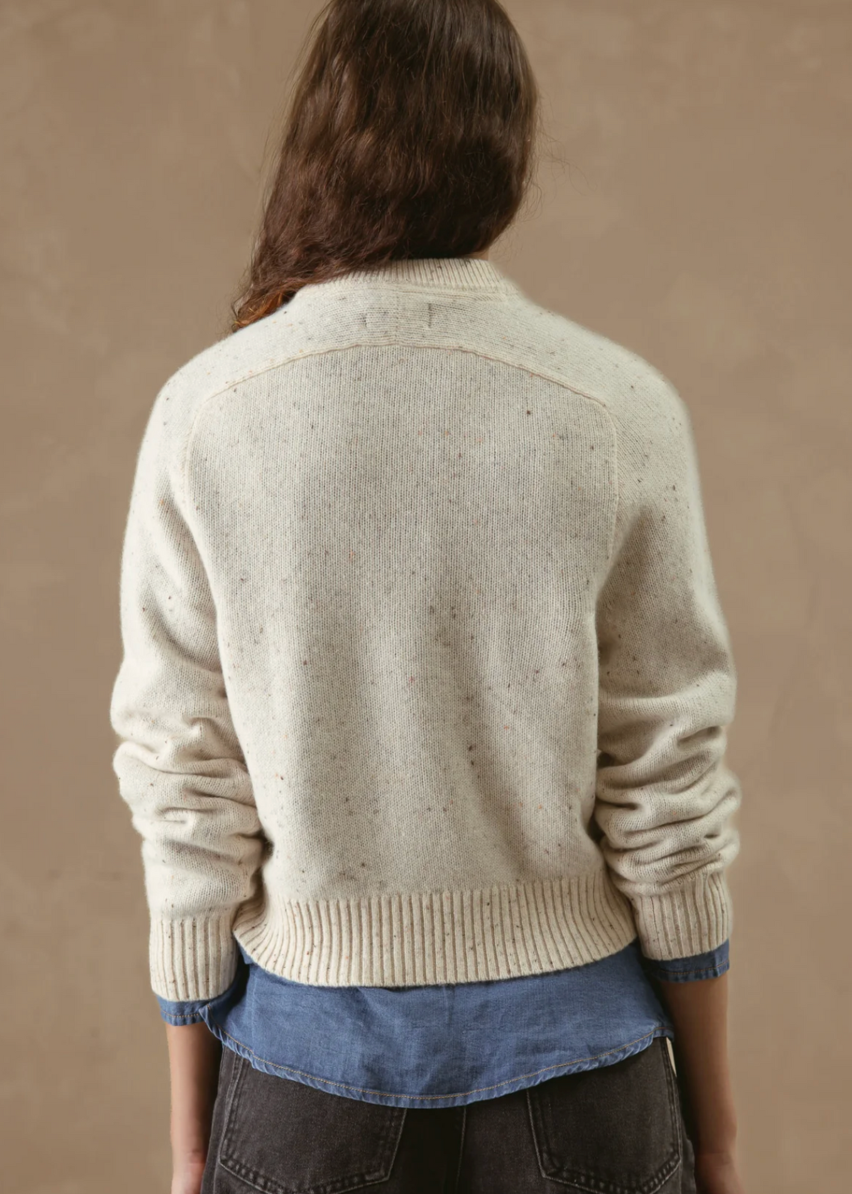 Alyson Cropped Crew in Cocount-Sweaters-27 Miles-Coconut-XS-Mercantile Portland
