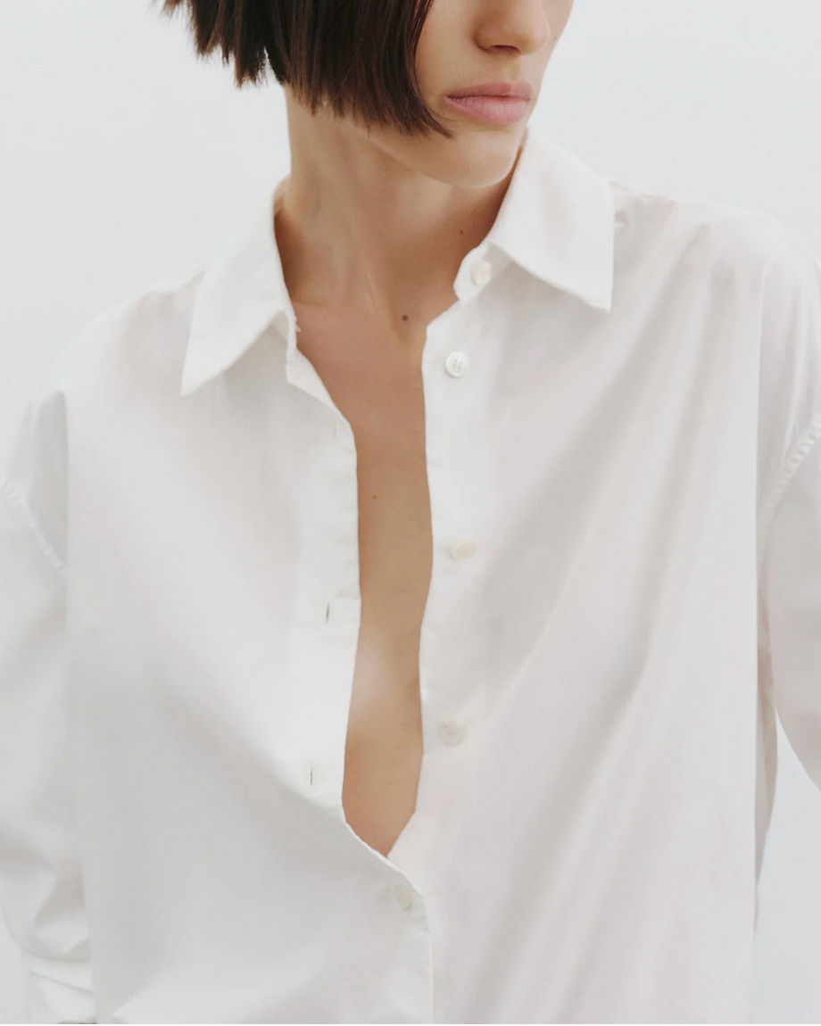 Amante Shirt in White-Shirts-Nili Lotan-White-XS-Mercantile Portland