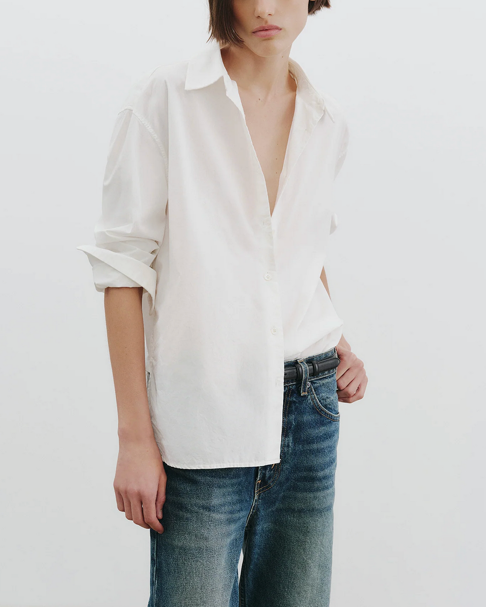 Amante Shirt in White-Shirts-Nili Lotan-White-XS-Mercantile Portland
