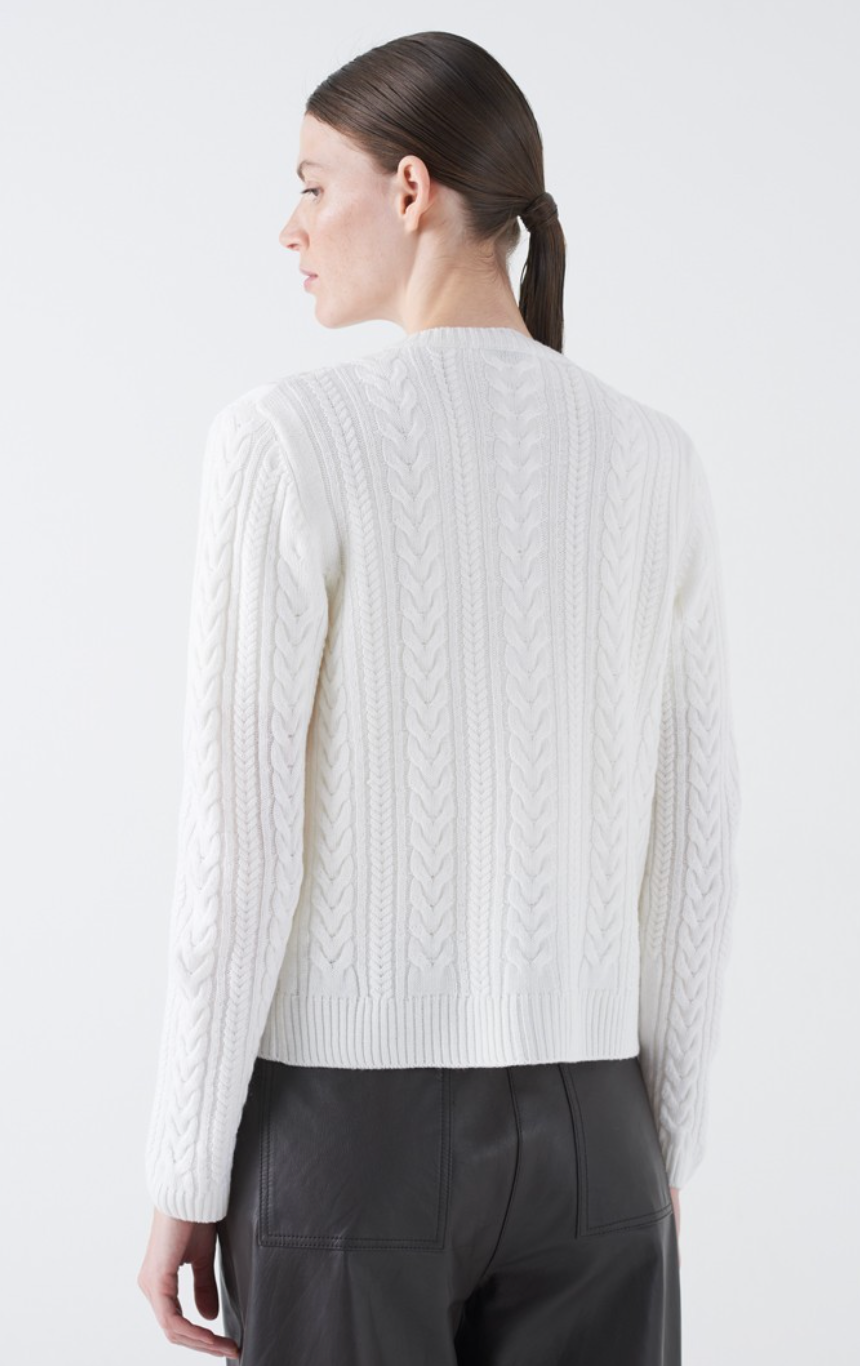 Arthur-Sweaters-Amina Rubinacci-White-38-Mercantile Portland