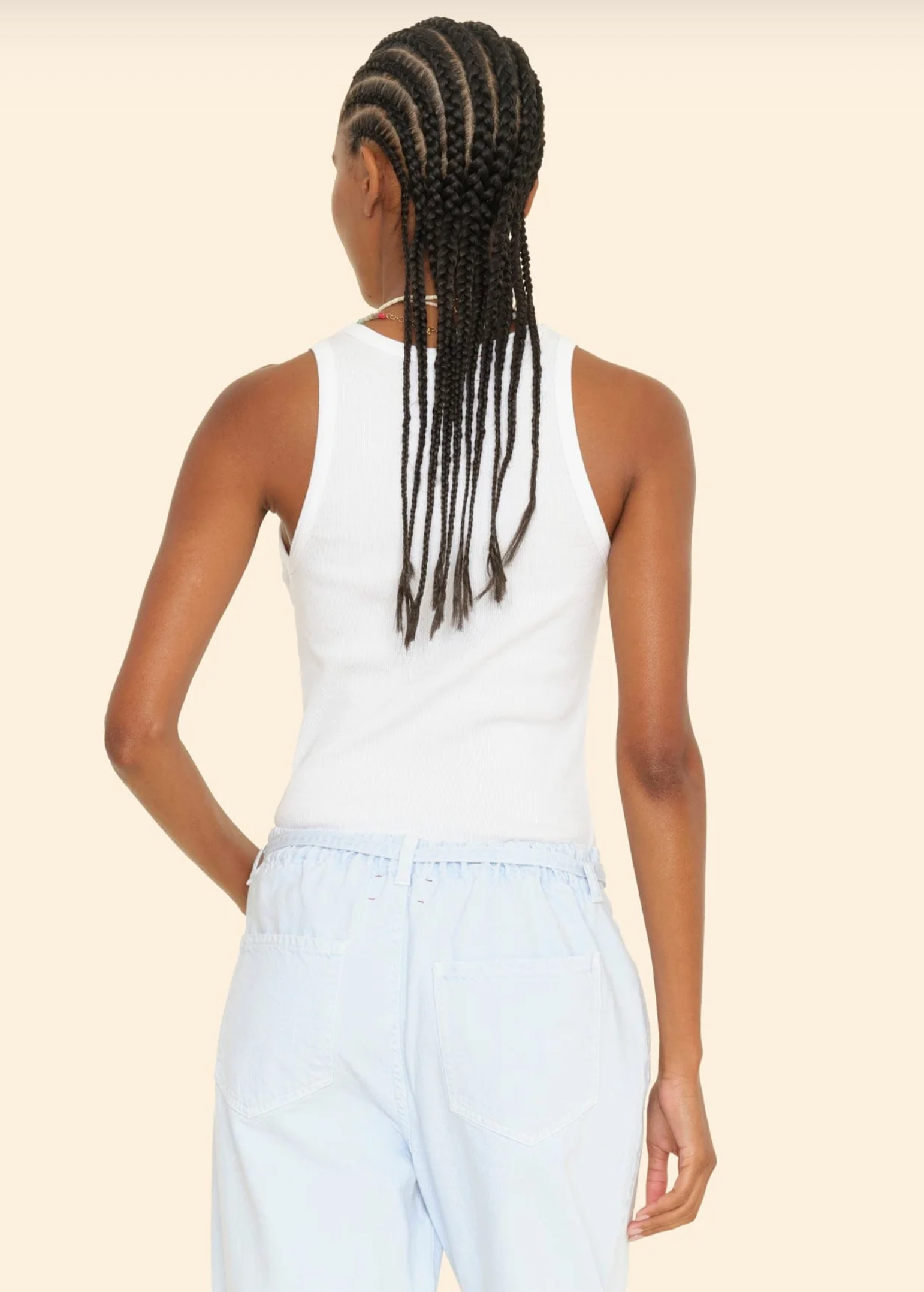 Arynn Tank Top-Tops-Xirena-White-XS-Mercantile Portland