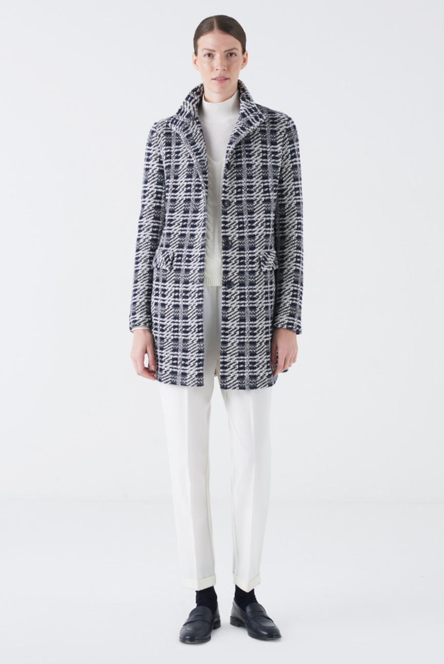 Atene-Jackets-AMINA RUBINACCI-Navy-38-Mercantile Portland