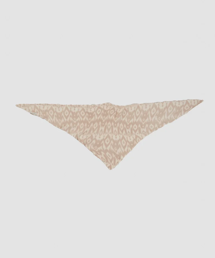 Bandana Open Knit Print Scarf in Jute-Scarves and Wraps-Mirror in the Sky-Jute-OS-Mercantile Portland