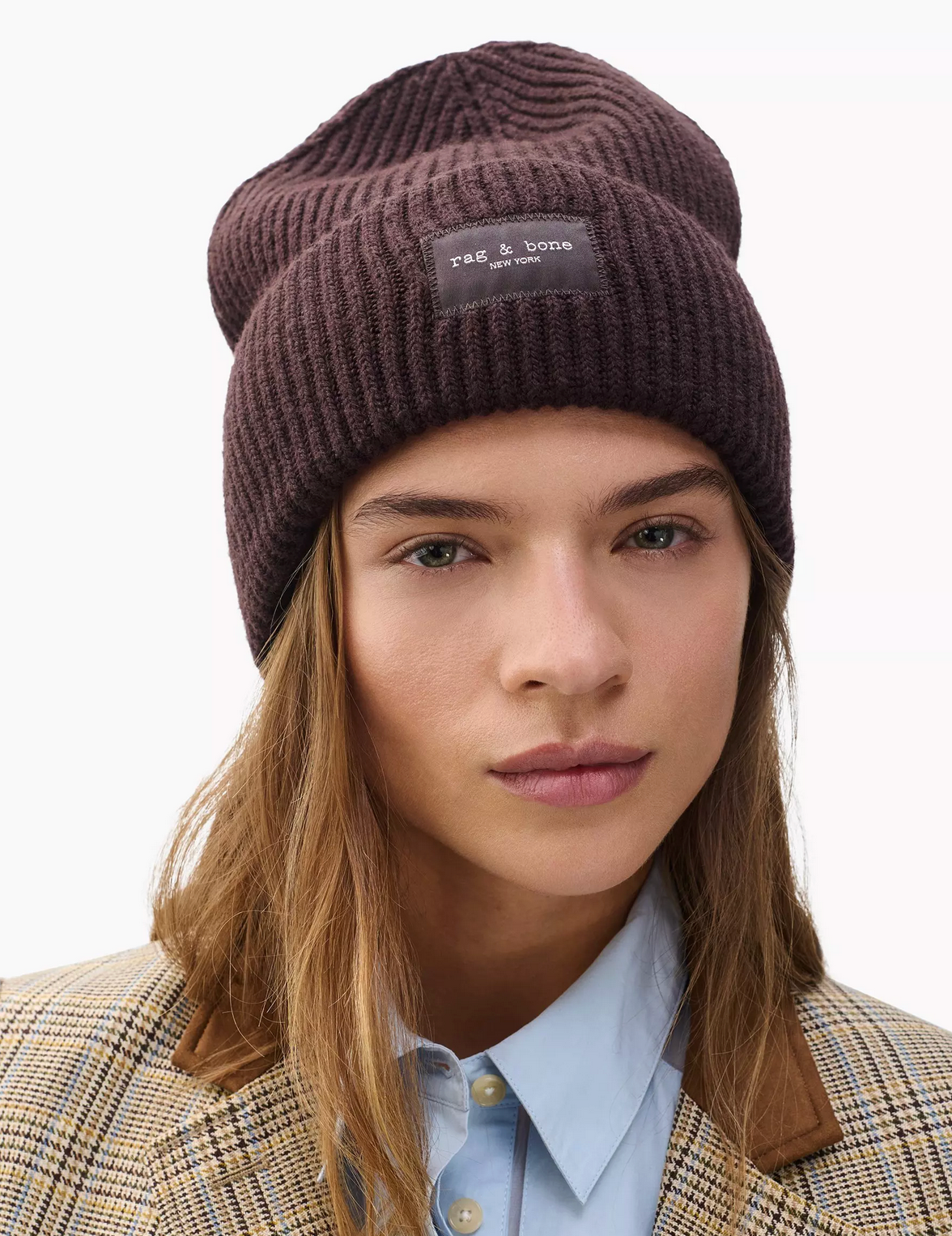 Blake Beanie in Sky Blue-Hats-Rag & Bone-Sky Blue-OS-Mercantile Portland