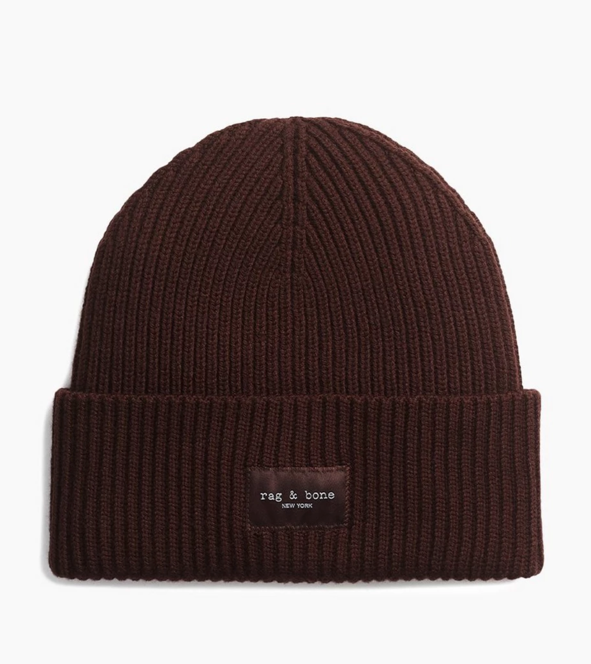 Blake Beanie in Chocolate Brown-Hats-Rag & Bone-Chocolate Brown-OS-Mercantile Portland