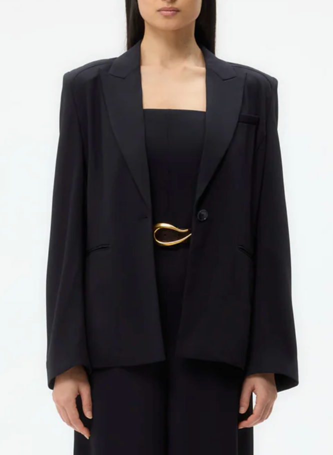 Boy Blazer in Midnight-Jackets-TWP-Midnight-XS-Mercantile Portland