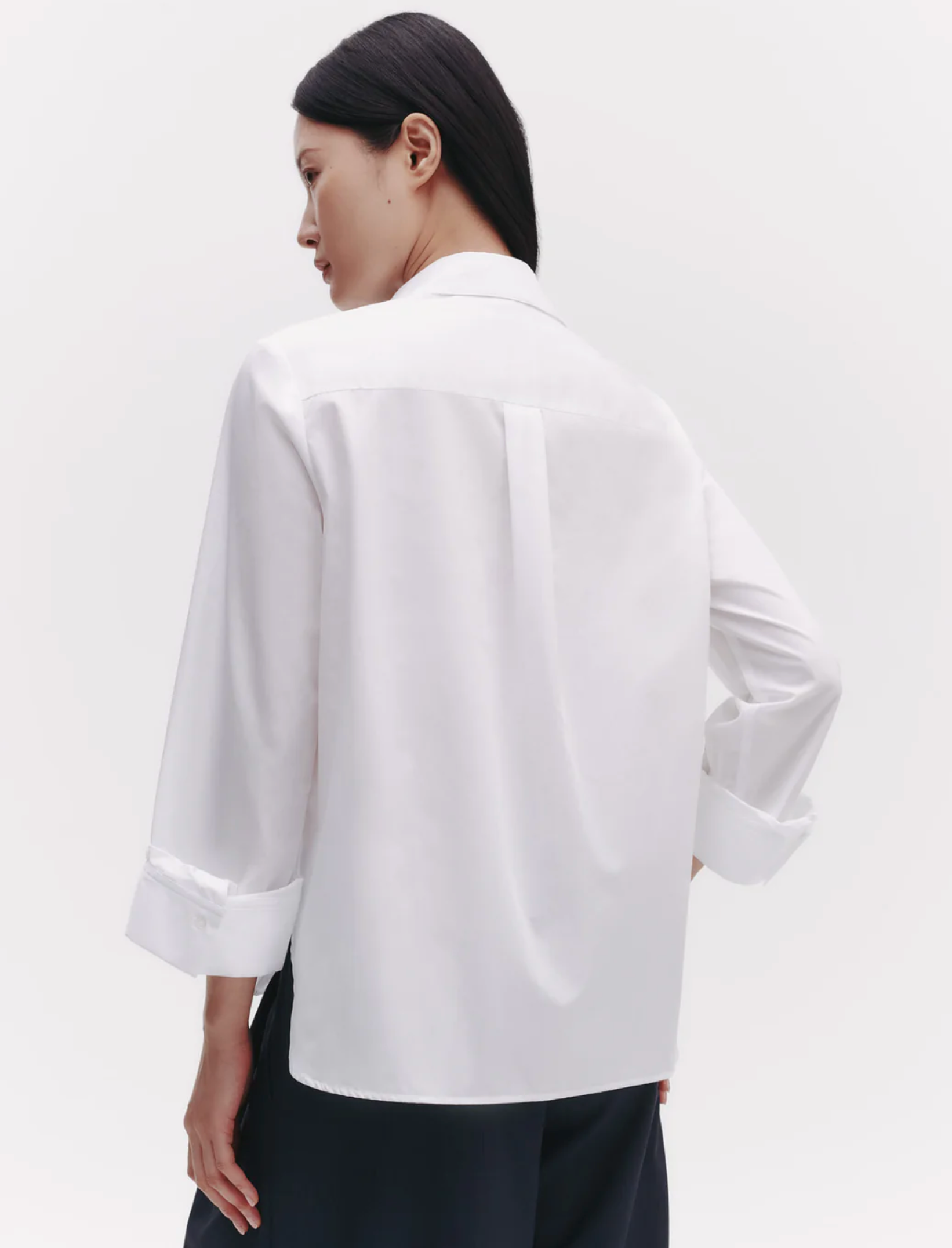 Boyfriend Shirt-Shirts-TWP-White-XS-Mercantile Portland