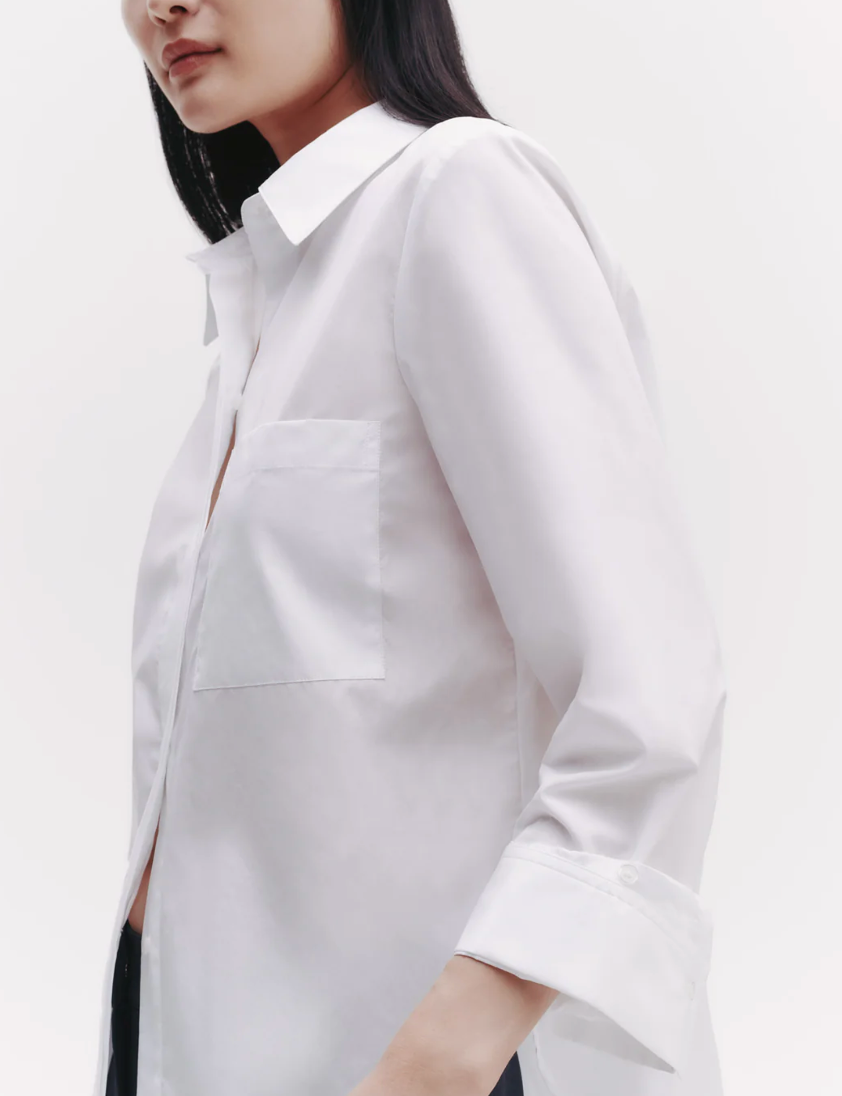 Boyfriend Shirt-Shirts-TWP-White-XS-Mercantile Portland