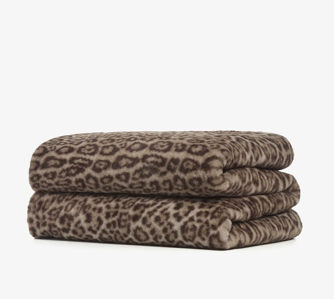 Brady Blanket in Leopard-Accessories-Apparis-Leopard-OS-Mercantile Portland
