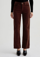 Brinley Corduroy in Coffee Bean-Denim-AG Jeans-Coffee Bean-25-Mercantile Portland