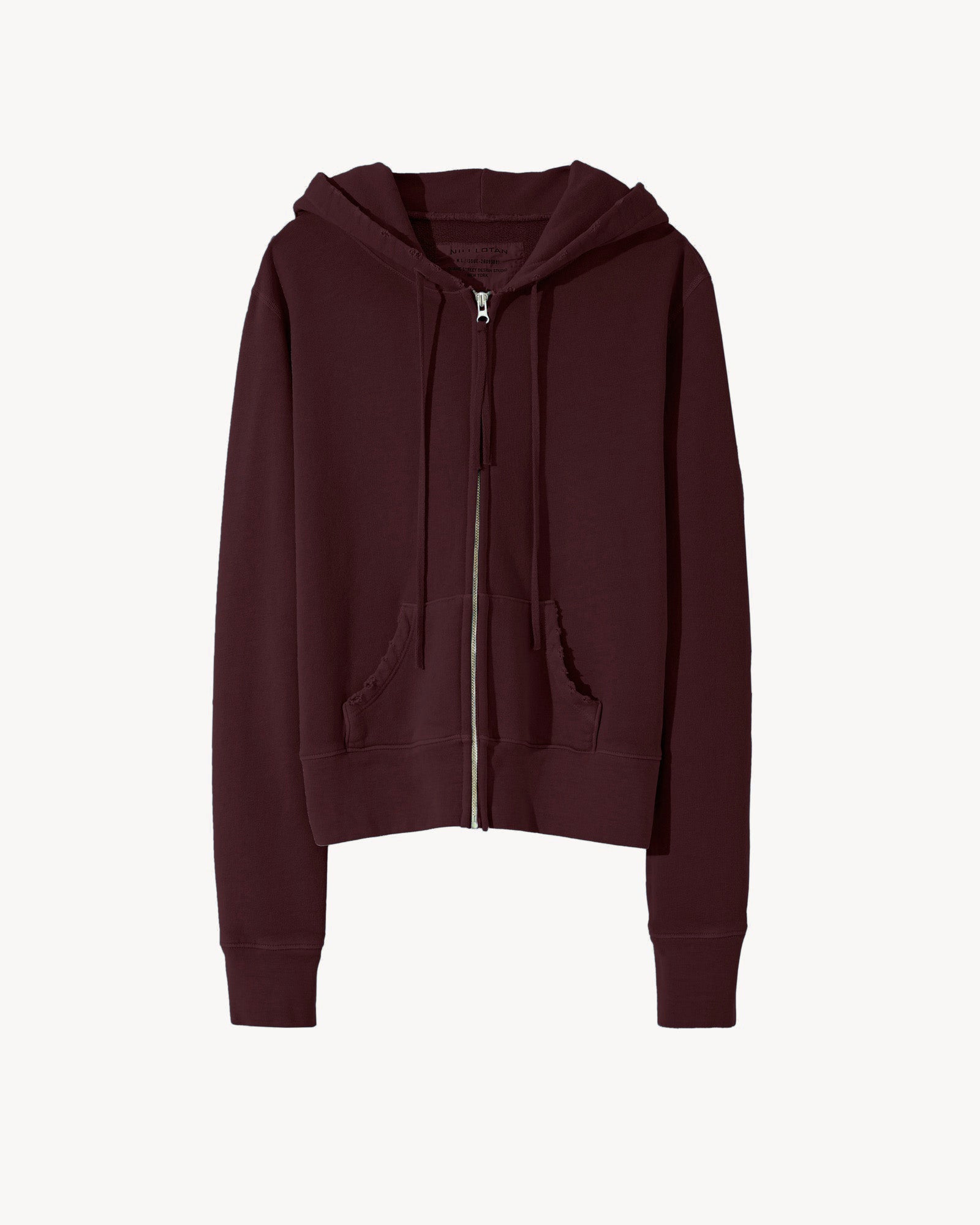 Nili lotan callie zip hoodie sale