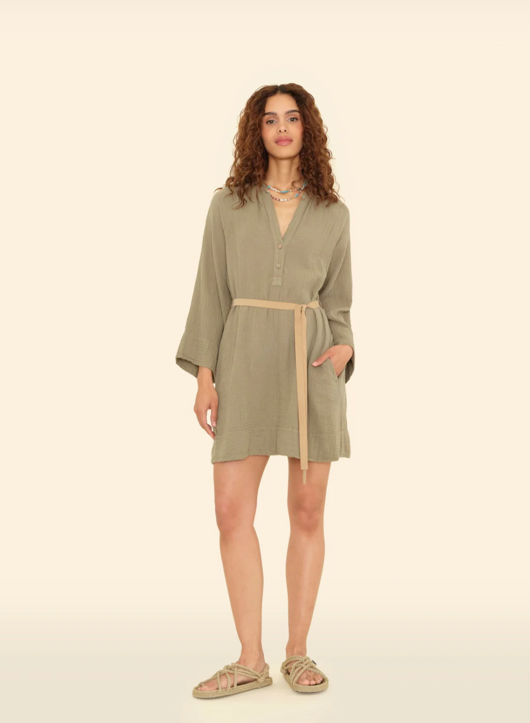 Carlotta Dress-Clothing-Xirena-Dark Seagrass-XS-Mercantile Portland