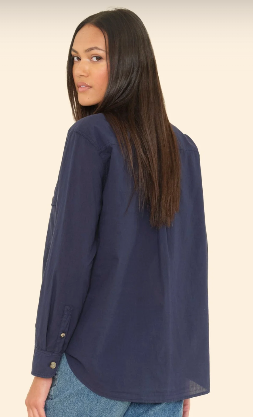 Caroline Shirt (in more colors)-Clothing-Xirena-Russet Brown-XS-Mercantile Portland