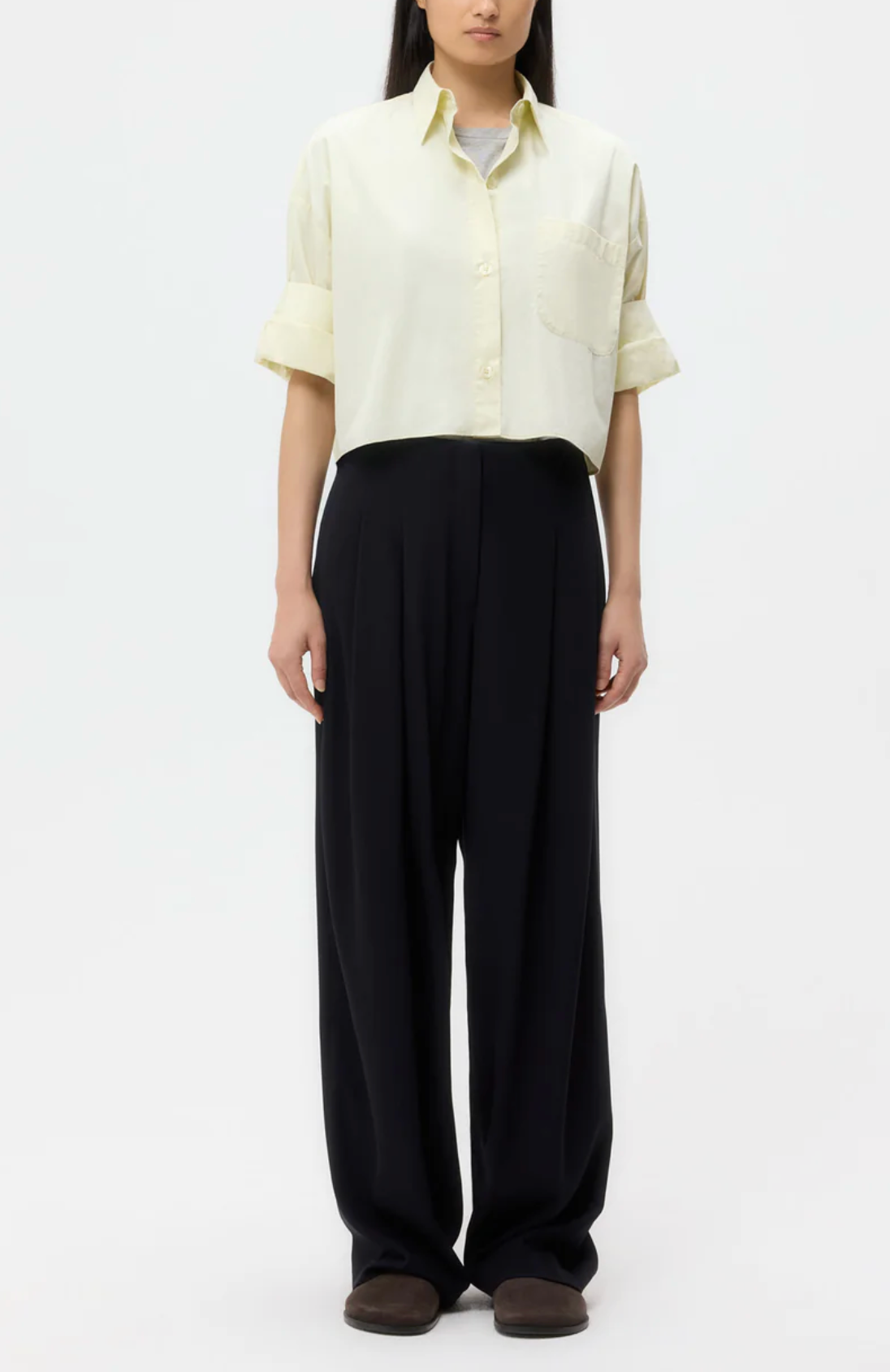 Carrie's Trouser in Midnight-Pants-TWP-Midnight-00-Mercantile Portland