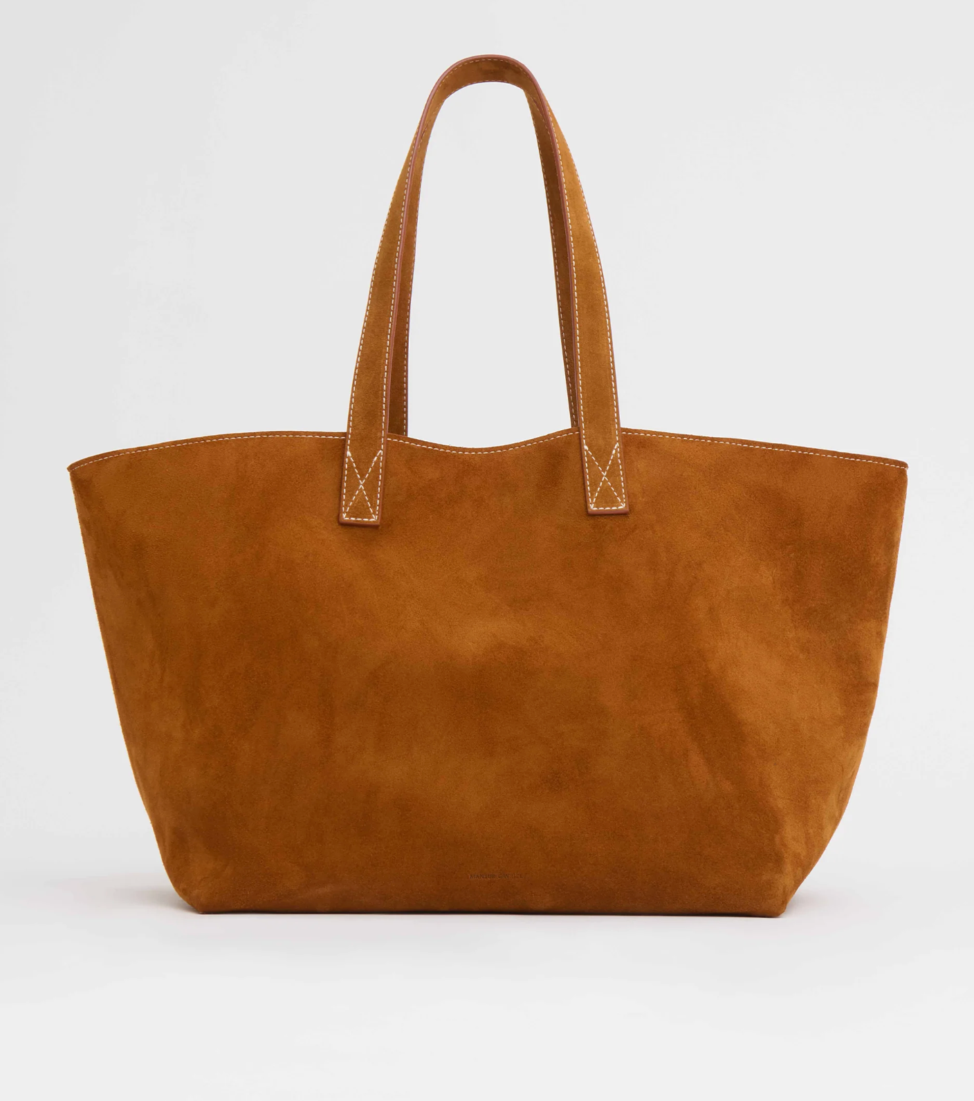 Carryall Tote in Suede-Handbags-Mansur Gavriel-Saddle Suede-OS-Mercantile Portland