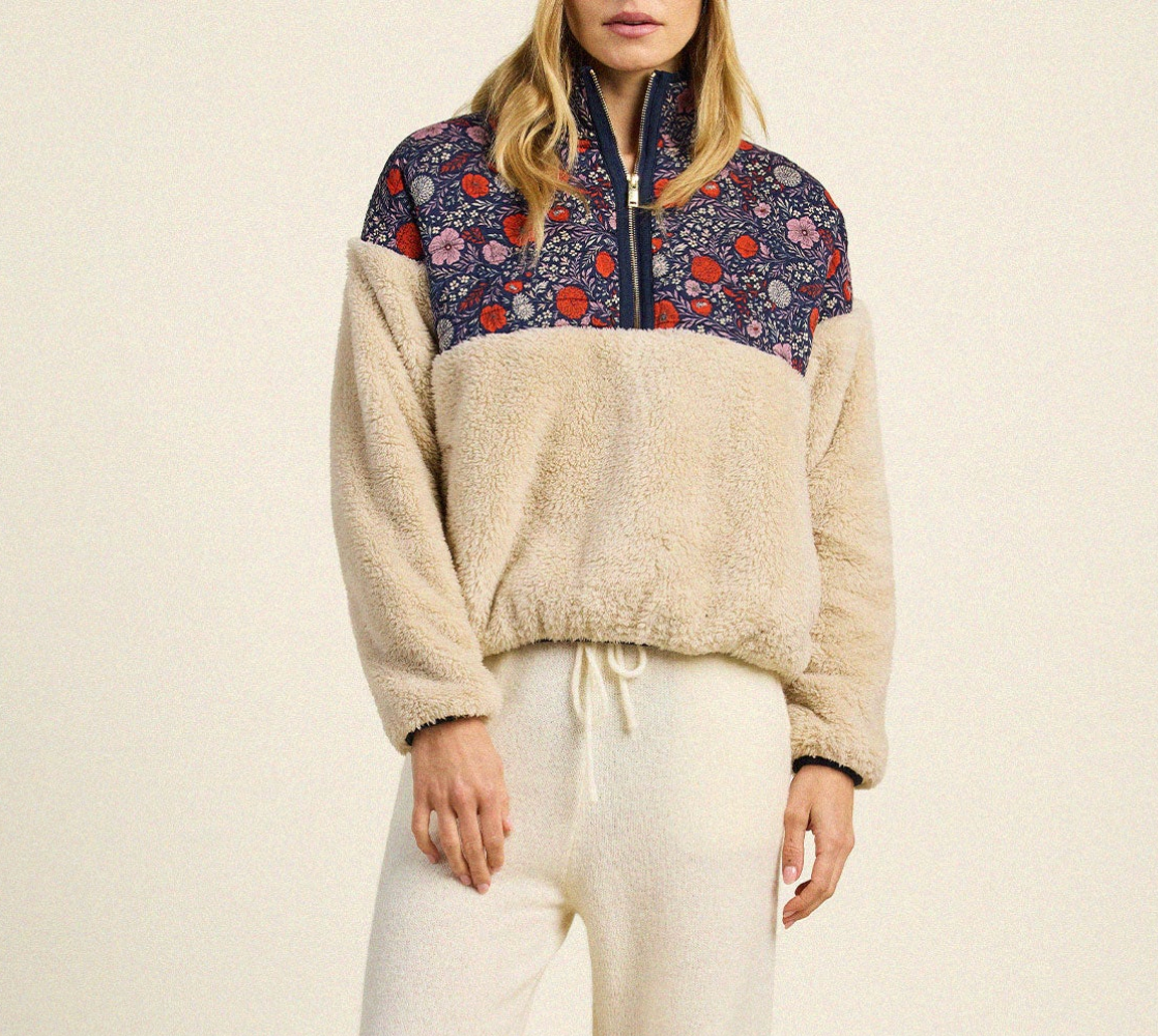 Casey Pull Over in Atelier Garden-Jackets-TROVATA-Atelier Garden-XS-Mercantile Portland