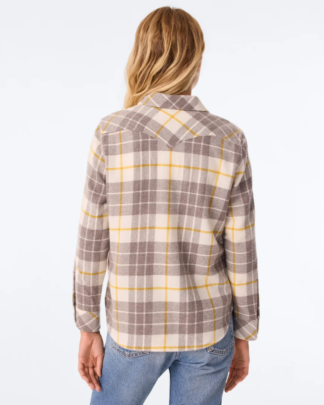 Cashmere Lumber Overshirt in Saffron Taupe-Shirts-KUJTEN-Saffron Taupe-2-Mercantile Portland