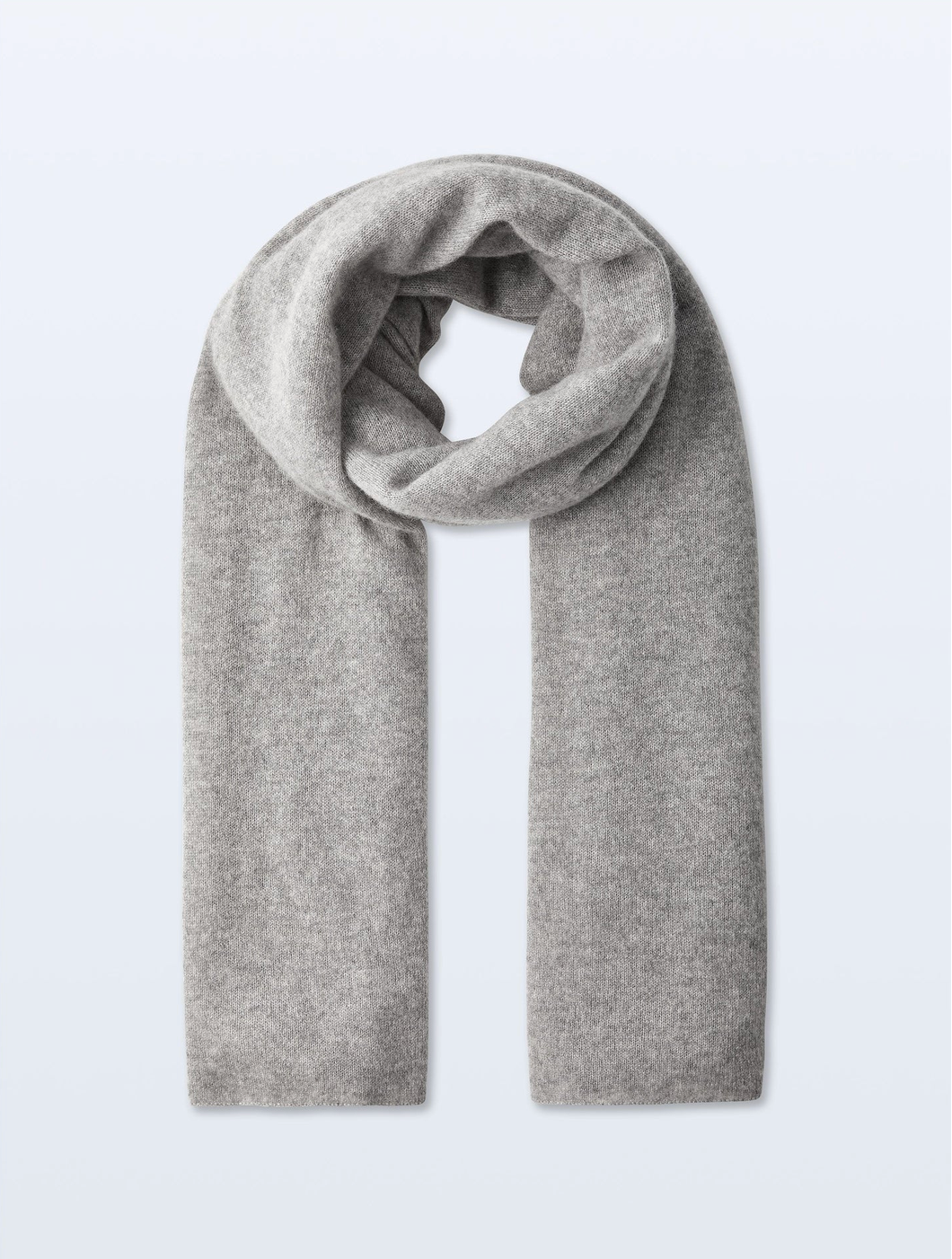 Cashmere Travel Wrap in Grey Heather-Scarves and Wraps-White & Warren-Grey Heather-Mercantile Portland