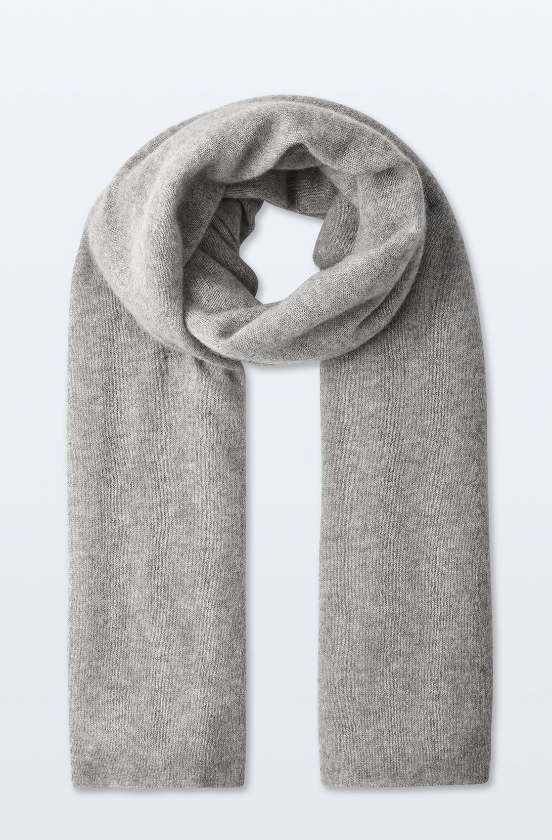 Cashmere Travel Wrap in Heather Grey-Scarves and Wraps-White & Warren-Heather Grey-Mercantile Portland