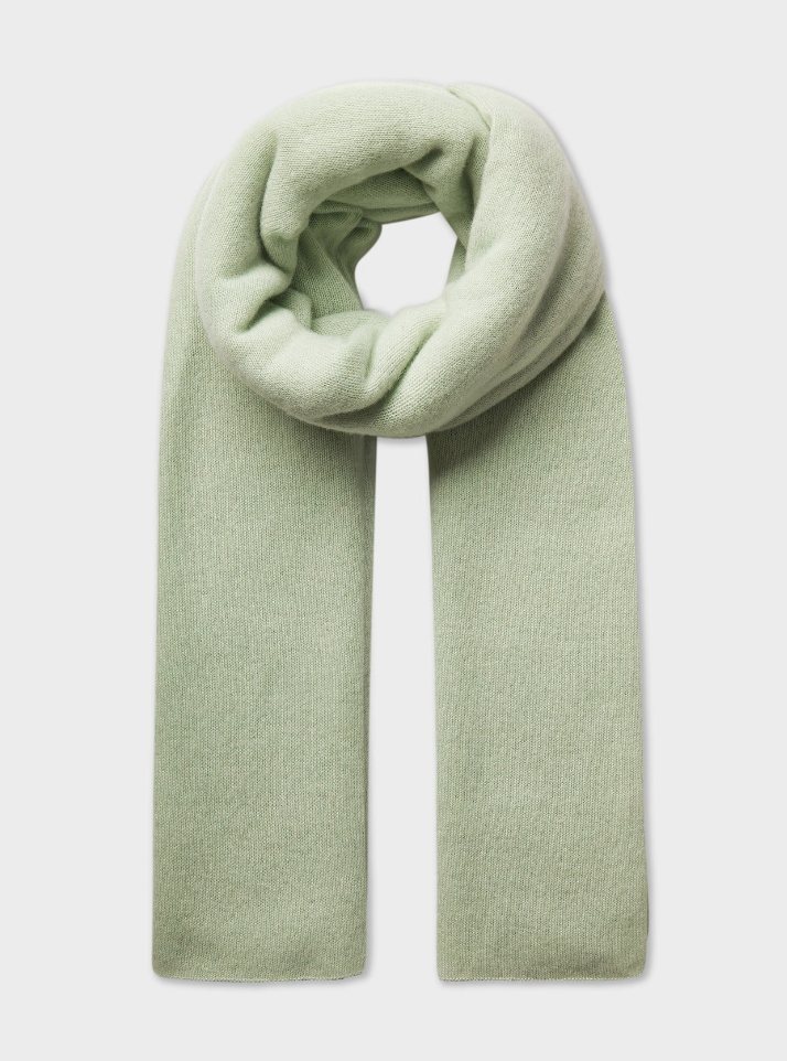 Cashmere Travel Wrap in Khaki Green-Scarves and Wraps-White & Warren-Khaki Green-Mercantile Portland