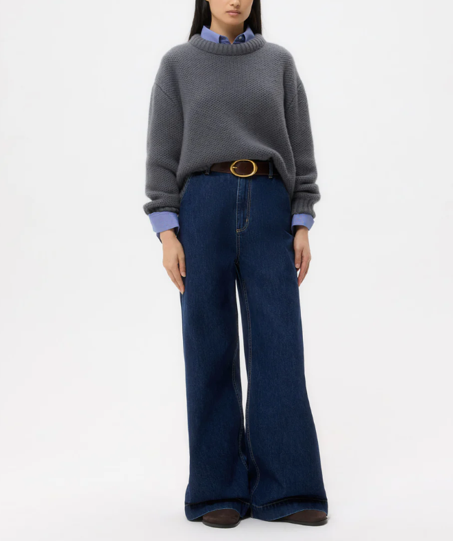 Cashmere Waffle Thermal-Sweaters-TWP-Ivory-XXS-Mercantile Portland