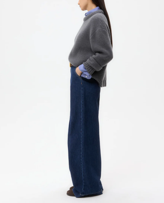 Cashmere Waffle Thermal-Sweaters-TWP-Ivory-XXS-Mercantile Portland