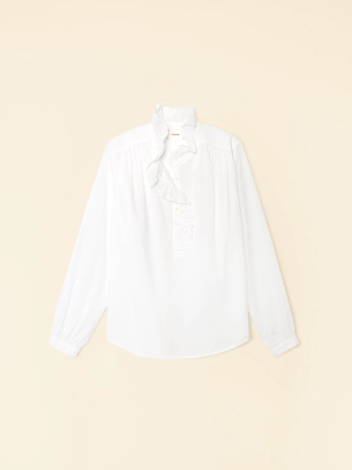 Caspian Frill Top-Shirts-Xirena-Black-XS-Mercantile Portland