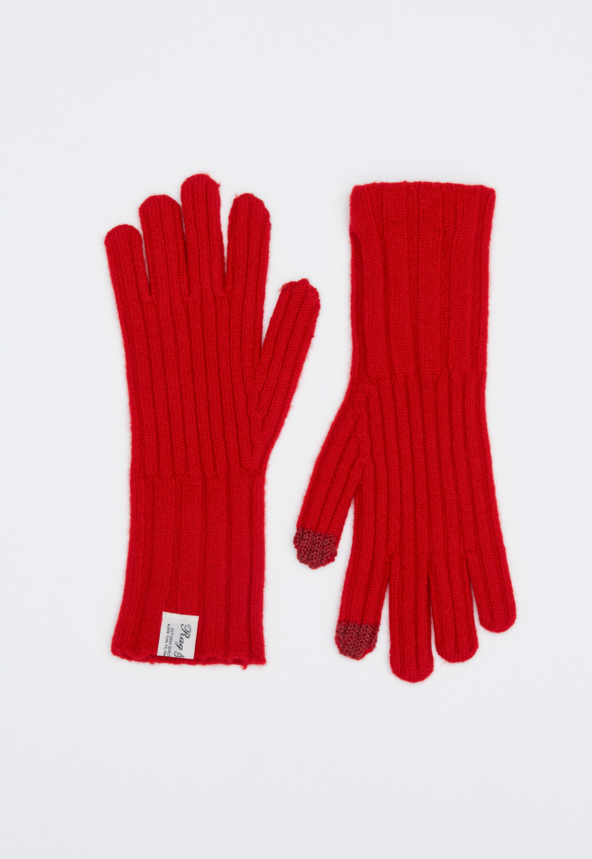 Cassidy Cashmere Gloves-Accessories-RAG & BONE-Red-1-Mercantile Portland