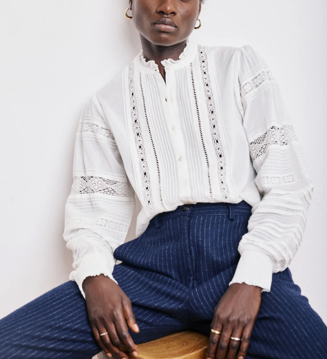 Chris Shirt-Shirts-Hartford-Ecru-0-Mercantile Portland