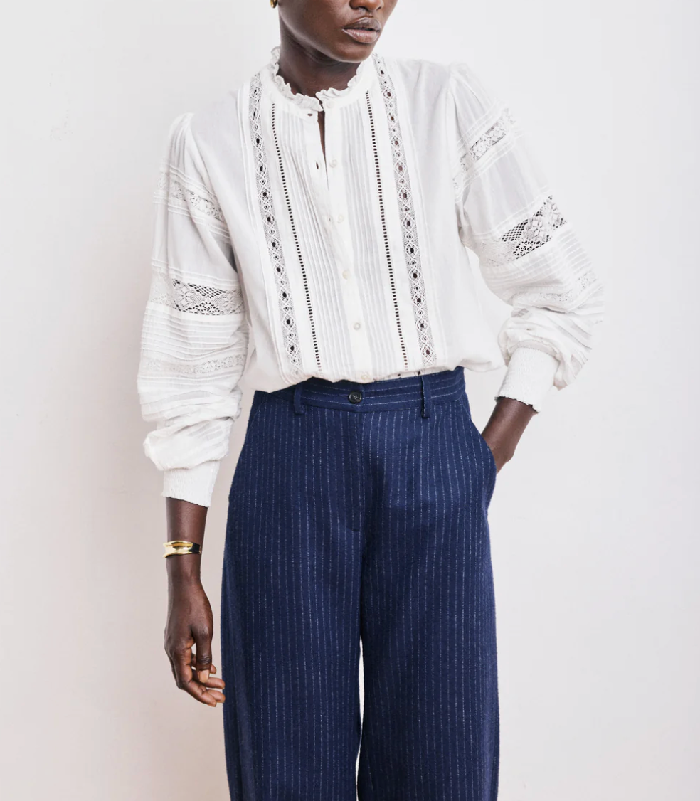 Chris Shirt-Shirts-Hartford-Ecru-0-Mercantile Portland
