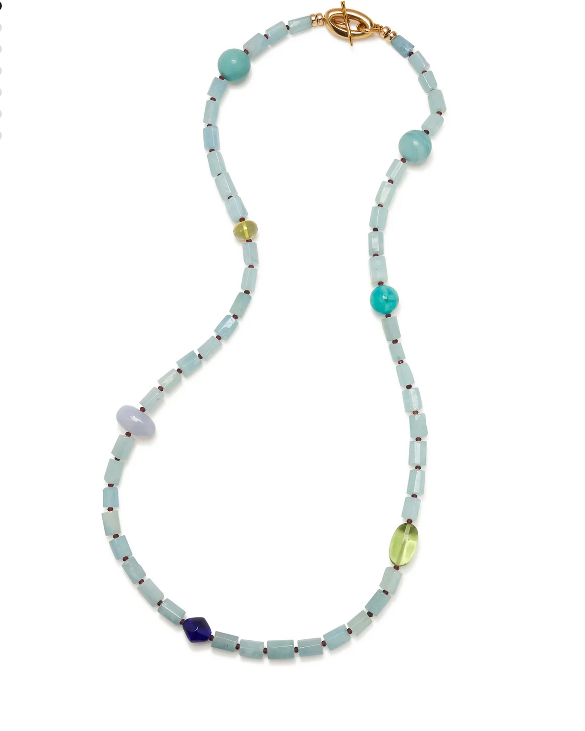 Circo Necklace in Blue Mist-Jewelry-Lizzie Fortunato-Blue Mist-OS-Mercantile Portland
