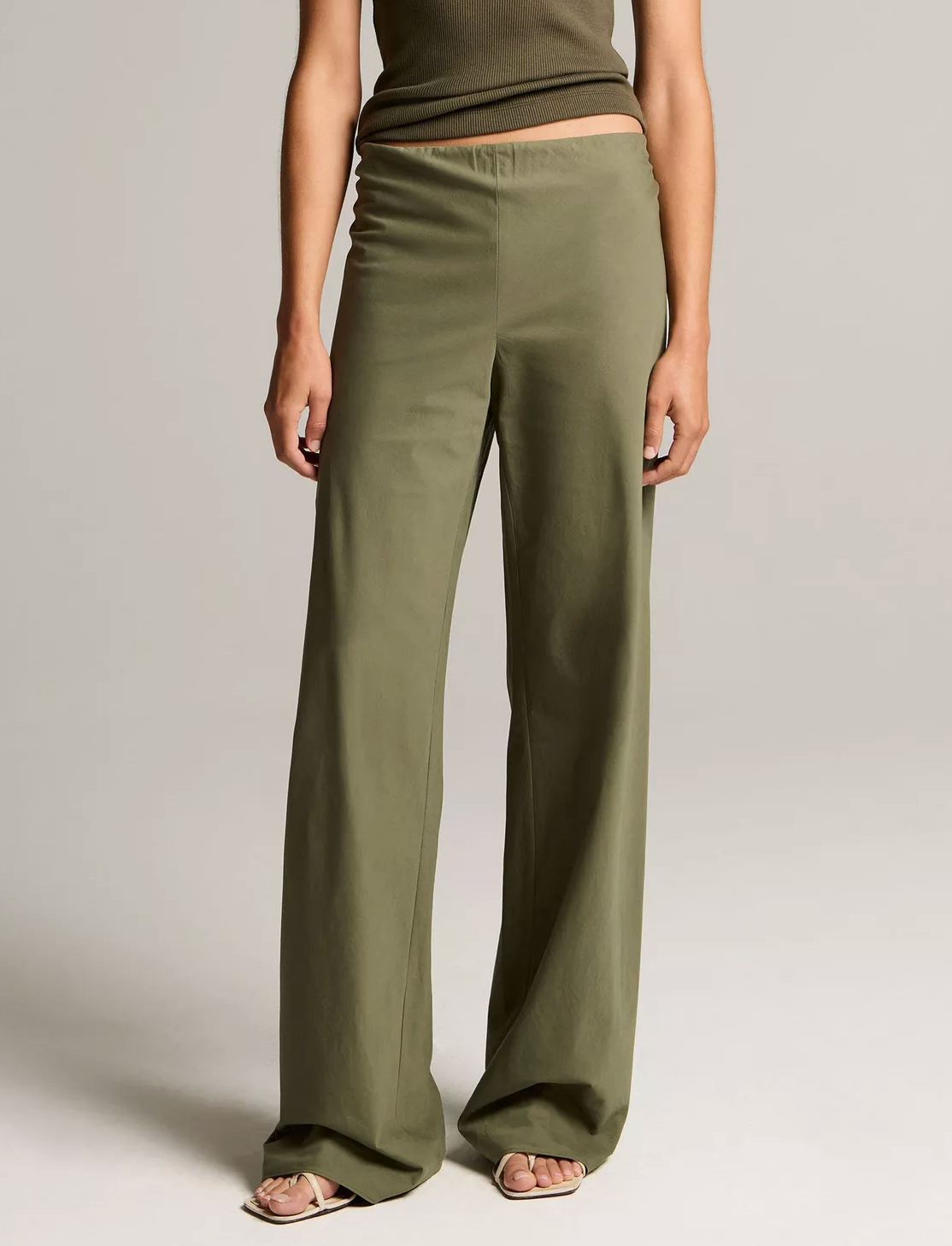 Colette High-Waist Bias Pant-Pants-Vince-Pine Grove-XS-Mercantile Portland