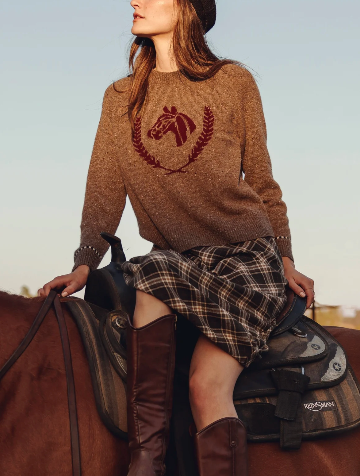 Colt Cashmere Sweater in Root-Sweaters-27 Miles-Root-XS-Mercantile Portland