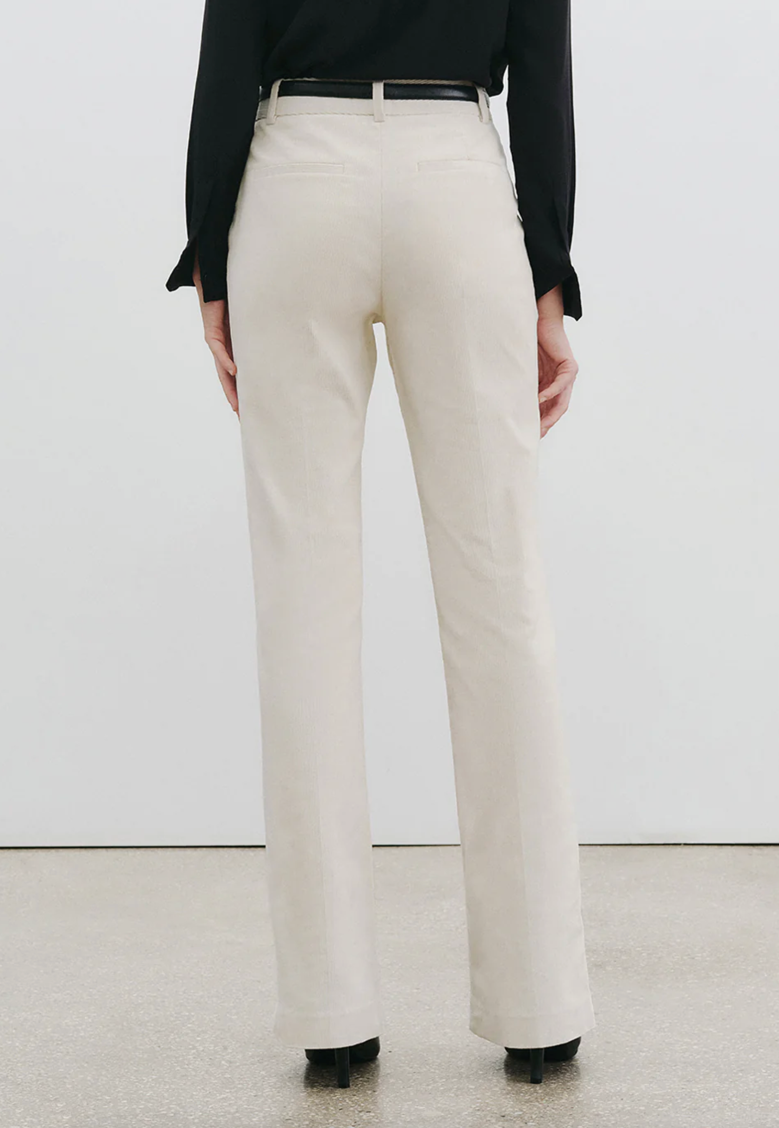 Corette Corduroy Pant-Pants-Nili Lotan-00-Ivory-Mercantile Portland