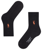 Cosy Wool Reindeer X-Mas Socks-Socks-Falke-Black-5/7.5-Mercantile Portland