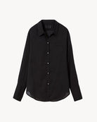 Cotton Voile NL Shirt-Clothing-Nili Lotan-Black-XS-Mercantile Portland