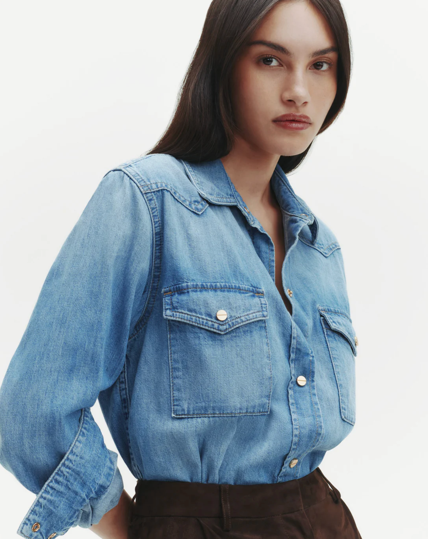 Cowboy Take Me Away-Denim-TWP-Vintage Wash-XS-Mercantile Portland