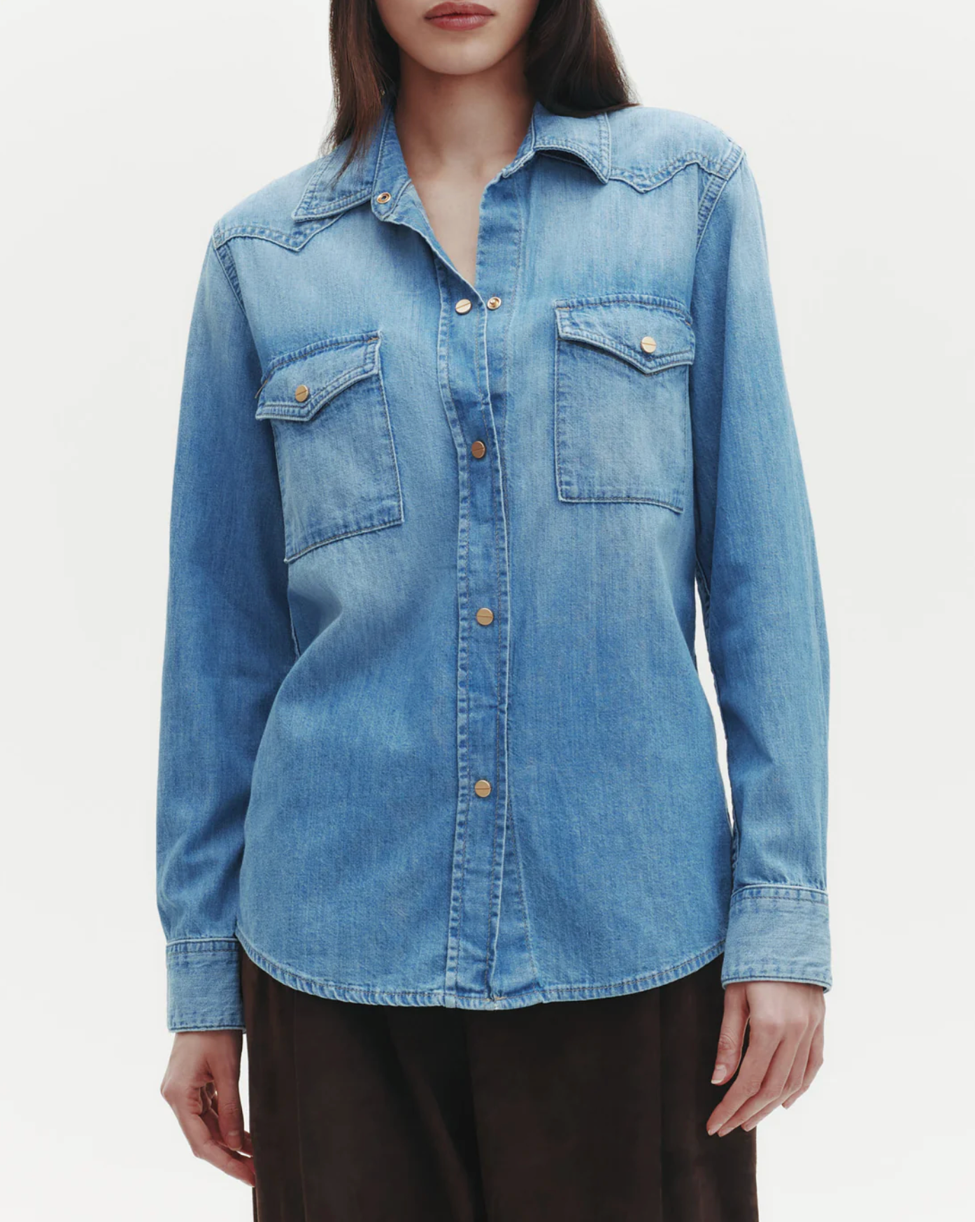 Cowboy Take Me Away-Denim-TWP-Vintage Wash-XS-Mercantile Portland