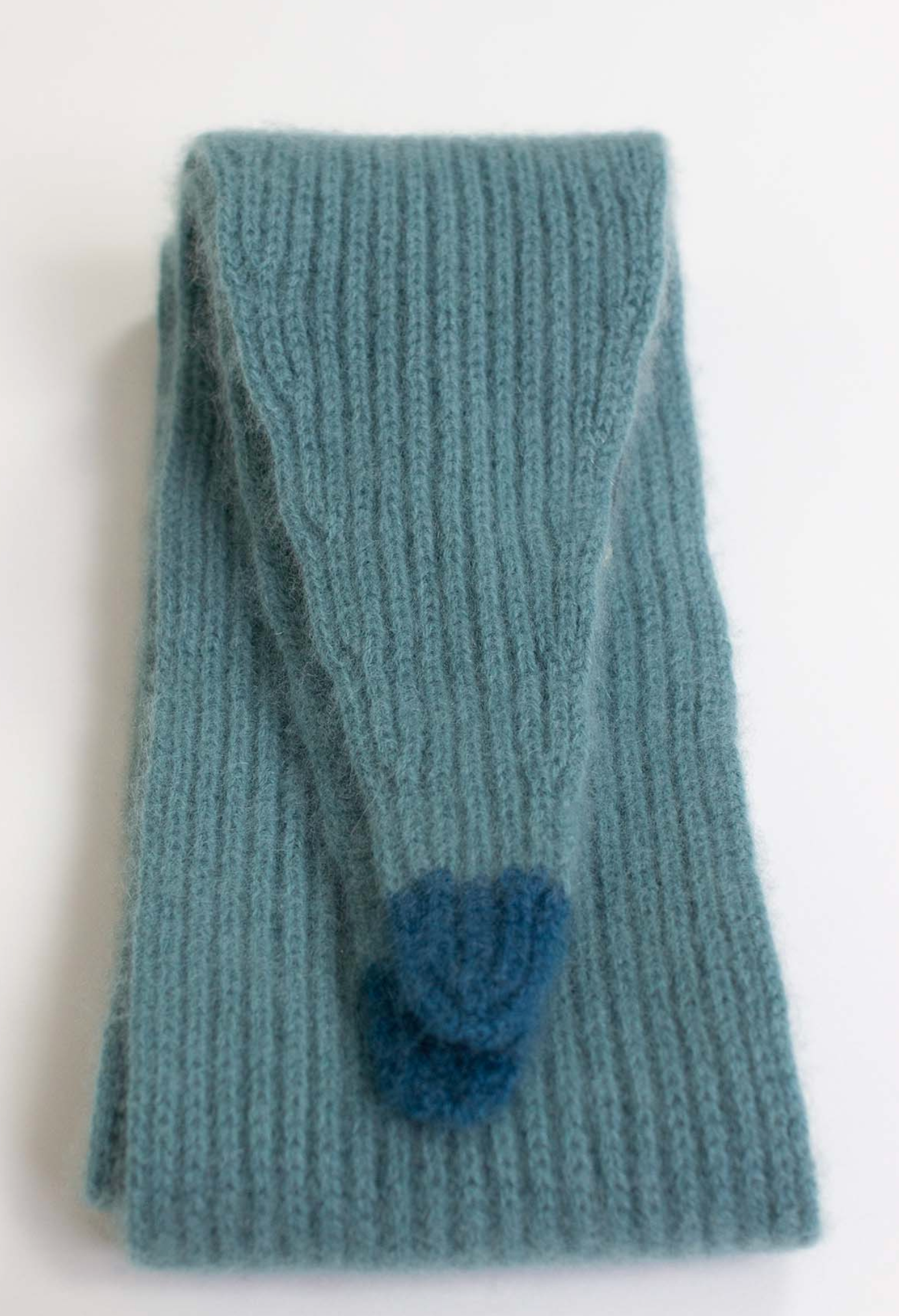 Dorothy Cashmere Neck Scarf-Scarves and Wraps-Oats & Rice-OS-Blue-Mercantile Portland