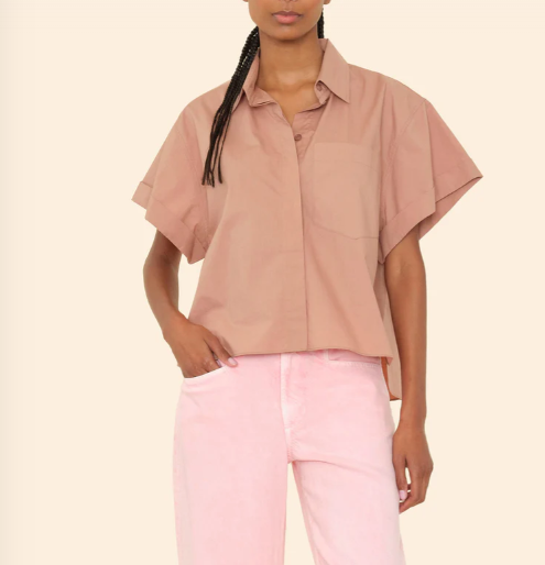 Drake Shirt-Shirts-Xirena-Cappuccino-XS-Mercantile Portland