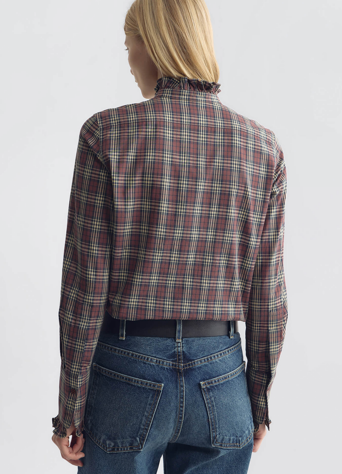 Elio Shirt in Rustic Check-Shirts-Nili Lotan-Rustic Check-XS-Mercantile Portland