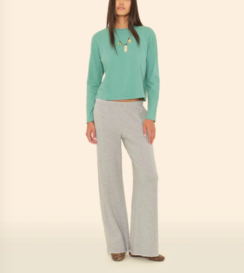 Emmette Sweatpant-Pants-Xirena-Heather Grey-XS-Mercantile Portland