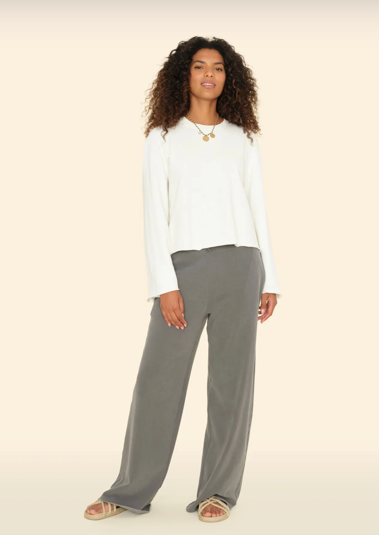 Emmette Sweatpant-Pants-Xirena-Alabaster-XS-Mercantile Portland