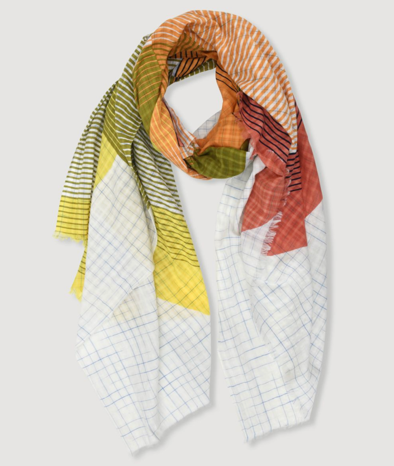 Ettore Scarf in Amber-Scarves and Wraps-MAPOESIE-Amber-OS-Mercantile Portland