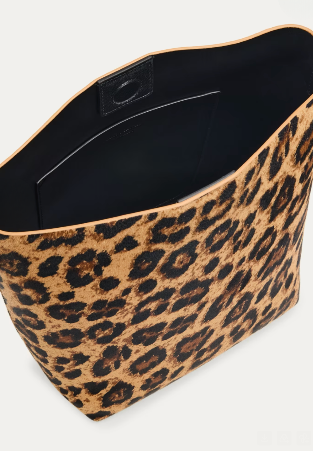 Everyday Leopard-Print Calf Hair Basket Bag-Handbags-MANSUR GAVRIEL-Leopard-OS-Mercantile Portland