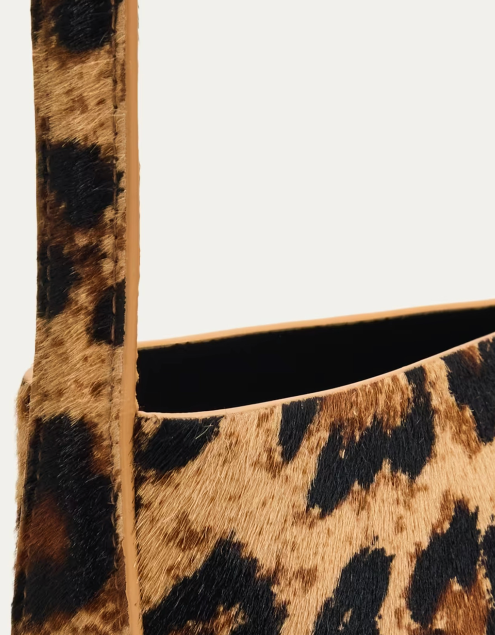 Everyday Leopard-Print Calf Hair Basket Bag-Handbags-MANSUR GAVRIEL-Leopard-OS-Mercantile Portland