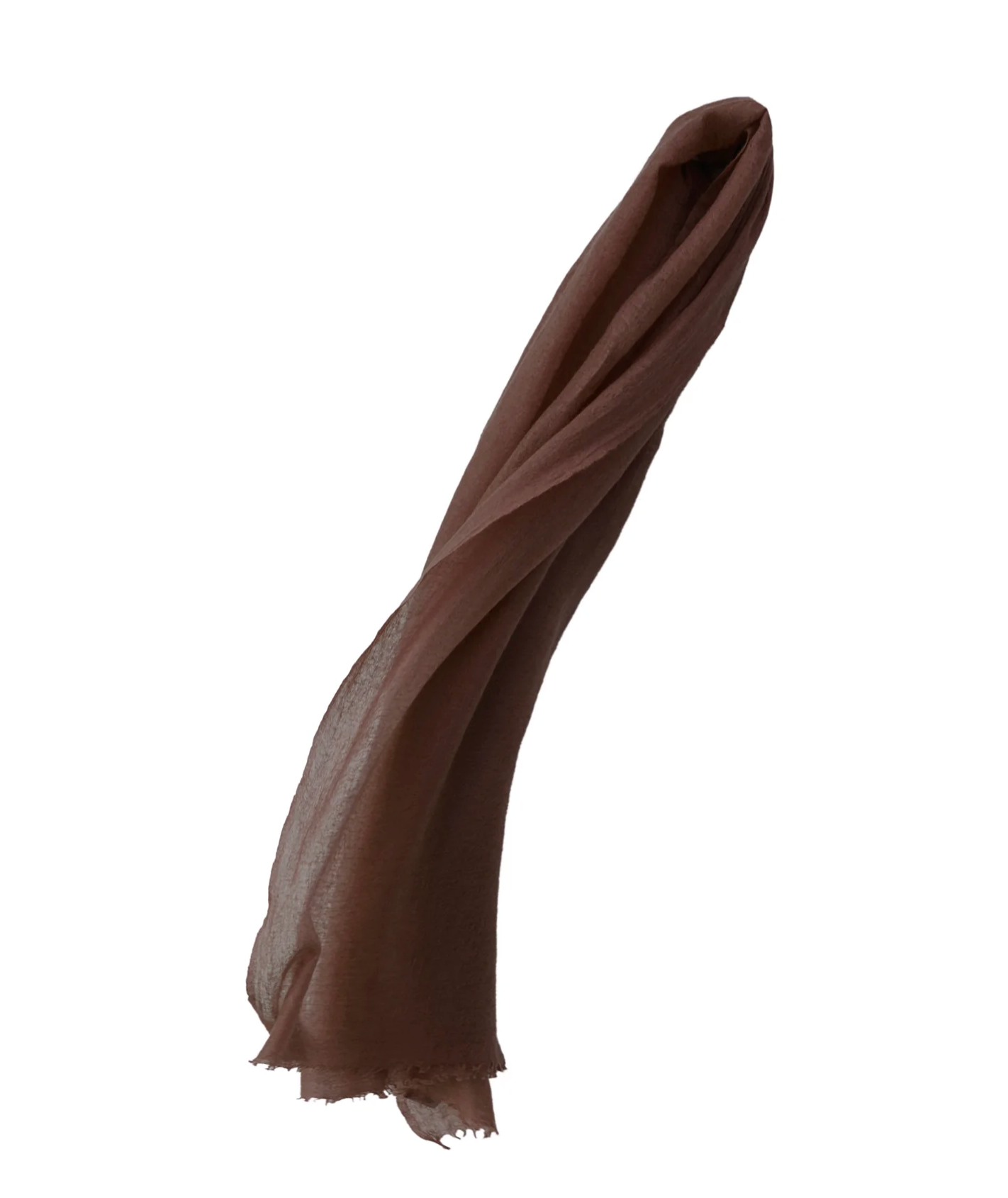 Featherweight Cashmere Scarf in Chocolate-Scarves and Wraps-Meg Cohen-Chocolate-OS-Mercantile Portland