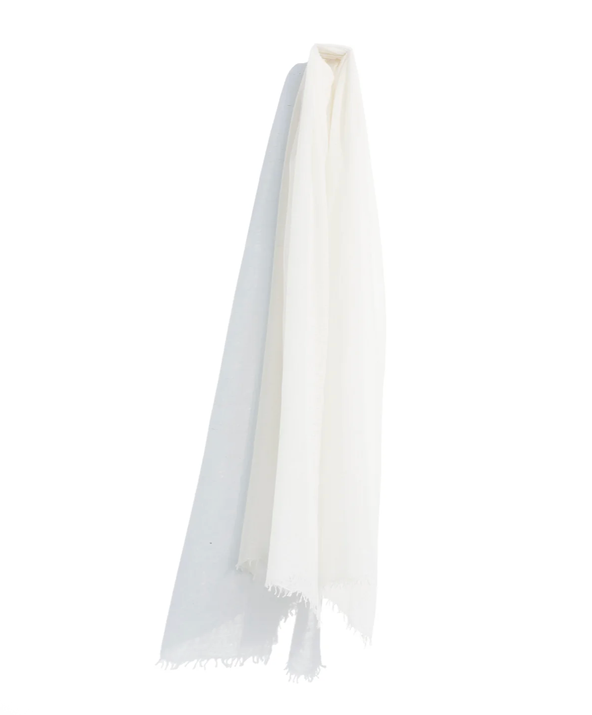 Featherweight Cashmere Scarf in Ivory-Scarves and Wraps-Meg Cohen-Ivory-OS-Mercantile Portland